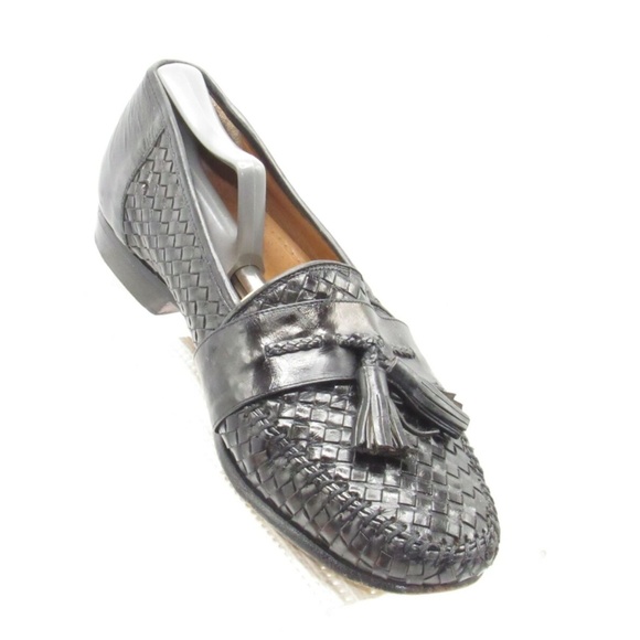 Magnanni 5933 Size 10 M Black Woven Loafer C3A C2 main image 7